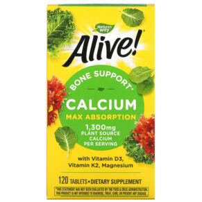 Nature's Way Alive! Calcium Bone Support 325 mg 120 viên 033674158395