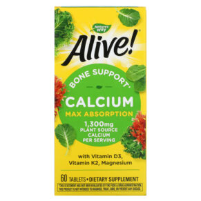 Nature's Way Alive! Calcium Max Absorption 325 mg 60 viên 033674158388