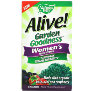 Nature's Way Alive! Garden Goodness Women's Multivitamin 60 viên 033674121115