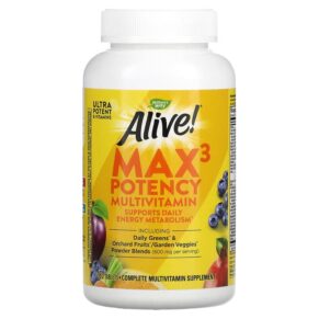Nature's Way Alive! Max3 Potency Multivitamin 180 viên 033674149287