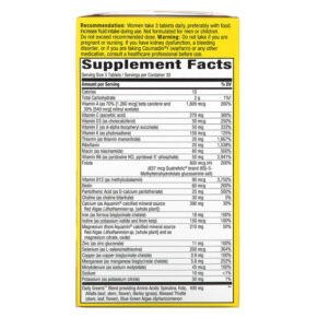 Nature's Way Alive! Max3 Potency Women's Multivitamin 90 Tablets 3 Nature's Way Alive! Max3 Potency Women's Multivitamin 90 Tablets 033674155431