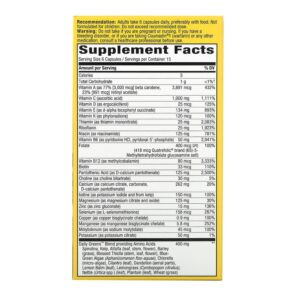 Nature's Way Alive! Max6 Potency Multivitamin No Added Iron 90 Capsules 033674150924