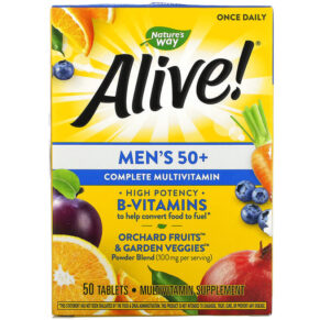 Nature's Way Alive! Men's 50+ Complete Multivitamin 50 viên 033674136614