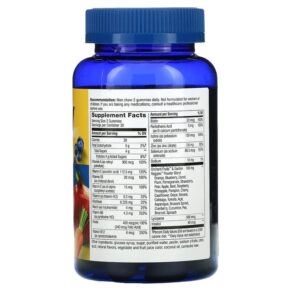 Nature's Way Alive! Men's Gummy Complete Multivitamin Fruit 60 Gummies 033674159002