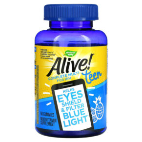 Nature's Way Alive! Teen Complete Multi cho Nam Fruit Punch 50 viên 033674133101