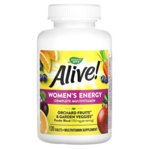 Nature's Way Alive! Women's Energy Complete Multivitamin 130 viên 033674137109