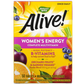 Nature's Way Alive! Women's Energy Complete Multivitamin 50 viên 033674136638