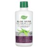 Nature's Way Aloe Vera Inner Leaf Gel & Juice + Aloe Polymax Wild Berry 33.8 fl oz (1 Liter) 033674142820