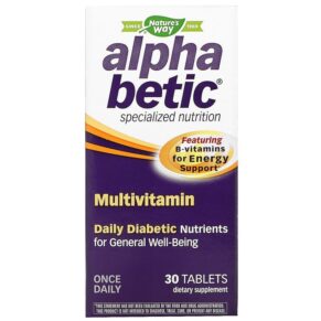 Nature's Way Alpha Betic Multivitamin 30 viên 020065600380