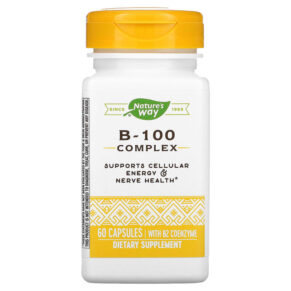Nature's Way B-100 Complex + B2 Coenzyme 60 viên 033674405208