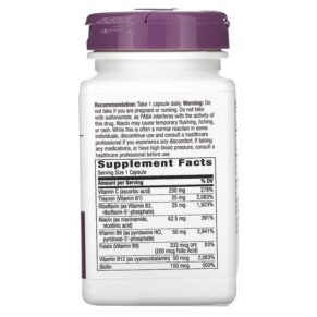 Nature's Way B-Stress Formula 100 Vegan Capsules 033674406311