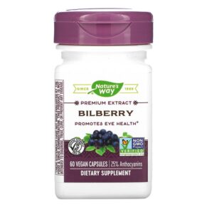 Nature's Way Bilberry 60 viên 033674605004
