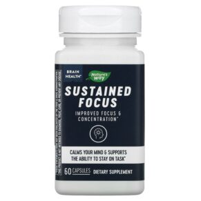 Nature's Way Brain Health Sustained Focus 60 viên 033674136911