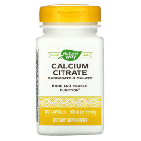 Nature's Way Calcium Citrate 250 mg 100 viên 033674410103