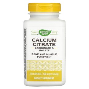 Nature's Way Calcium Citrate 250 mg 250 viên 033674410110