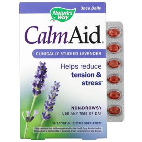 Nature's Way CalmAid Clinically Studied Lavender 30 viên 033674158197