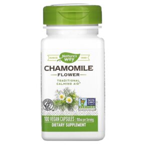 Nature's Way Chamomile Flower 350 mg 100 viên 033674116005