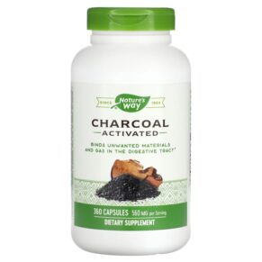 Nature's Way Charcoal Activated 280 mg 360 viên 033674119501