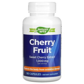 Nature's Way Cherry Fruit Sweet Cherry Extract 500 mg 180 viên 763948085408