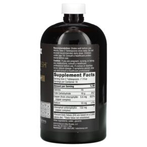 Nature's Way Chlorofresh Liquid Chlorophyll Unflavored 16 fl oz (480 ml) 358008035020