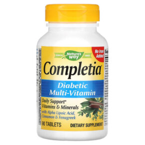 Nature's Way Completia Diabetic Multi-Vitamin 90 viên 033674149249