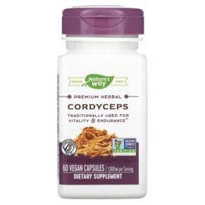 Nature's Way Cordyceps 500 mg 60 viên 033674153840