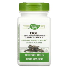 Nature's Way DGL Deglycyrrhizinated Licorice Extract Licorice 100 viên 763948090013