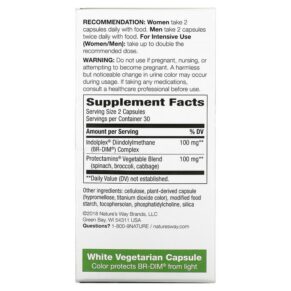 Nature's Way DIM-Plus Estrogen Metabolism 60 Vegetarian Capsules 033674148105