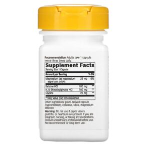 Nature's Way DMG-B15 Complex 60 Vegan Capsules 763948046065