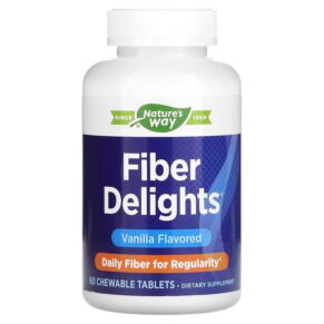 Nature's Way Fiber Delights Vanilla 60 viên 763948075263