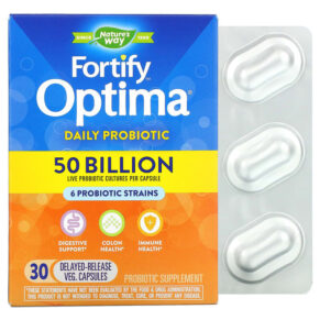 Nature's Way Fortify Optima Daily Probiotic 50 Billion 30 Delayed-Release viên 033674103371