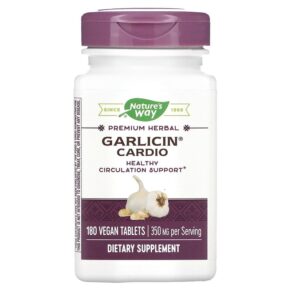 Nature's Way Garlicin Cardio 350 mg 180 viên 033674150672