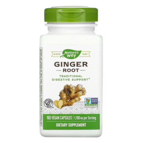 Nature's Way Ginger Root 550 mg 180 viên 033674131084