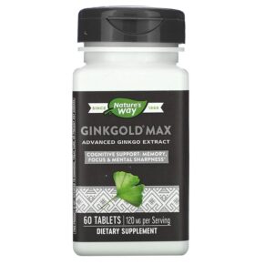 Nature's Way Ginkgold Max 120 mg 60 viên 033674152515