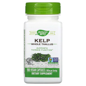 Nature's Way Kelp Whole Thallus 600 mg 100 viên 033674145005