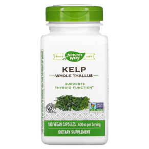Nature's Way Kelp Whole Thallus 600 mg 180 viên 033674145081