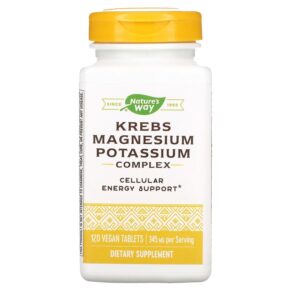 Nature's Way Krebs Magnesium Potassium Complex 172 mg 120 viên 763948077663