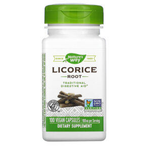 Nature's Way Licorice Root 450 mg 100 viên 033674146002