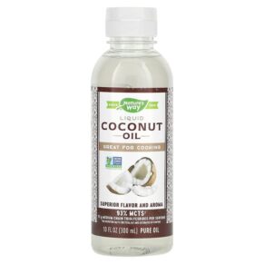 Nature's Way Liquid Coconut Oil 10 fl oz (300 ml) 033674158579