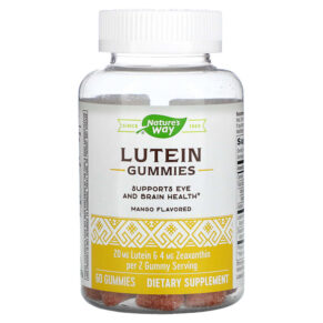 Nature's Way Lutein Supports Eye & Brain Health Mango 60 viên 033674137536