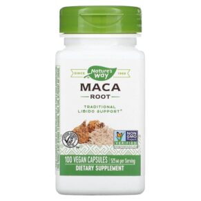 Nature's Way Maca Root 525 mg 100 viên 033674153109
