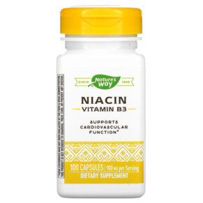 Nature's Way Niacin Vitamin B3 100 mg 100 viên 033674404706