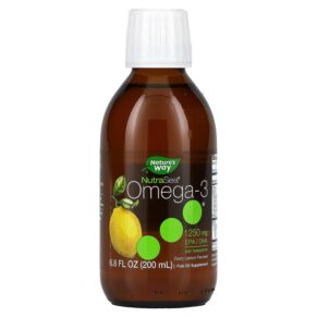 Nature's Way Nutra Sea Omega-3 Zesty Lemon 6.8 fl oz (200 ml) 850652000084