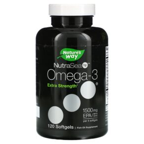 Nature's Way NutraSea hp Omega-3 Extra Strength Lemon 120 viên 850652000121