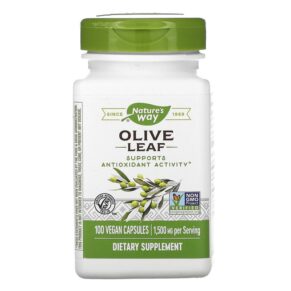 Nature's Way Olive Leaf 500 mg 100 viên 033674145210