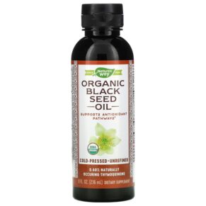 Nature's Way Organic Black Seed Oil 8 fl oz (236 ml) 033674123225