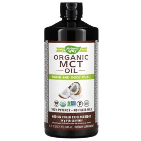 Nature's Way Organic MCT Oil 30 fl oz (887 ml) 033674117729
