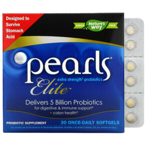 Nature's Way Pearls Elite Extra Strength Probiotics 30 viên 763948564354