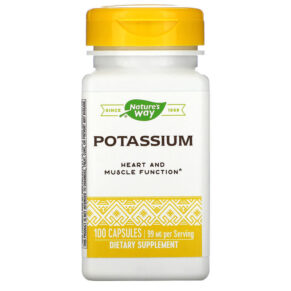 Nature's Way Potassium 99 mg 100 viên 033674410714