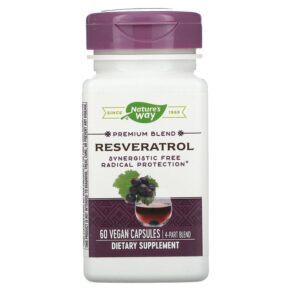 Nature's Way Premium Blend Resveratrol 60 viên 033674156117